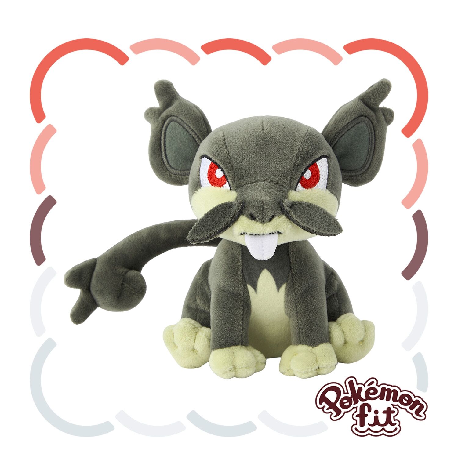Rattata (Alolan Form) Sitting Cuties Plush - 12.0 cm