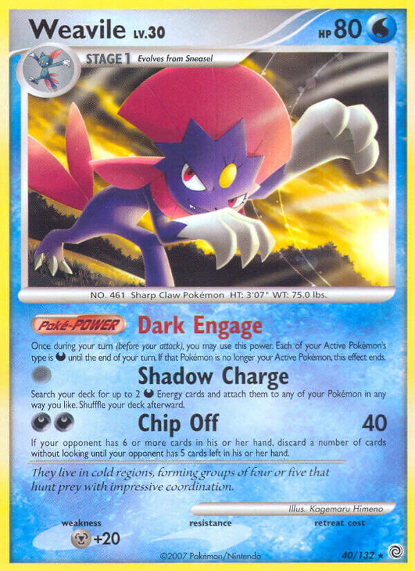 Weavile - 40/132 - EN