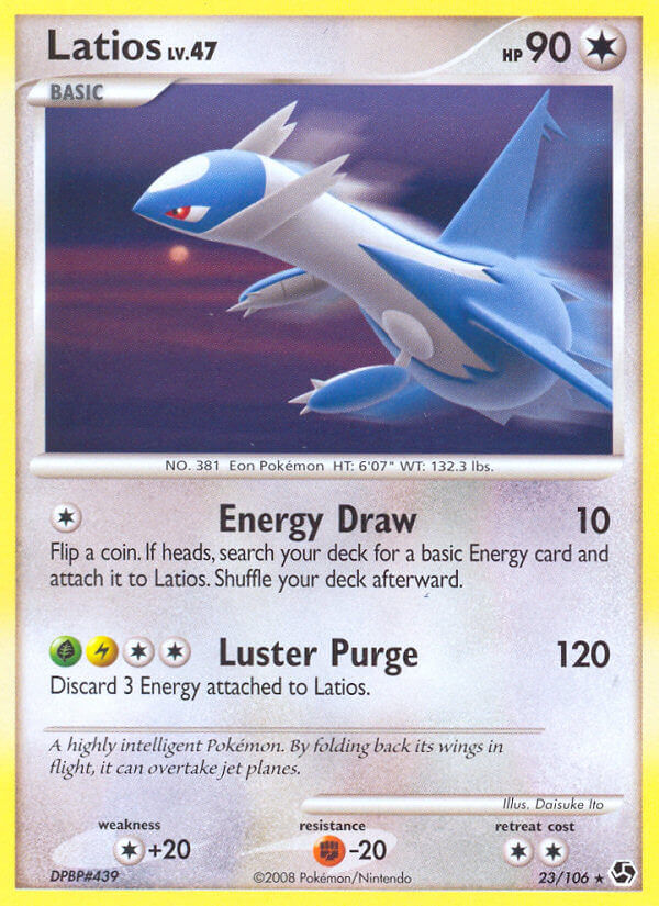 Latios - 23/106 - Reverse Holo - EN Latios - 23/106 - Reverse Holo - EN