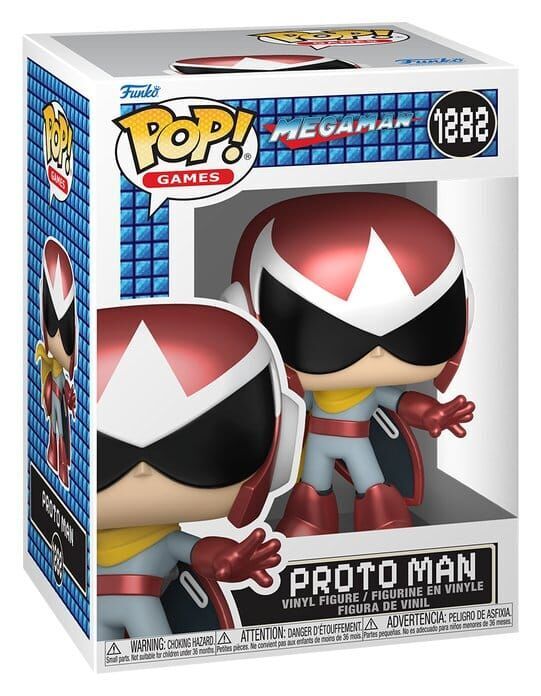 Mega Man POP! Games Vinyl Figur Proto Man 9 cm