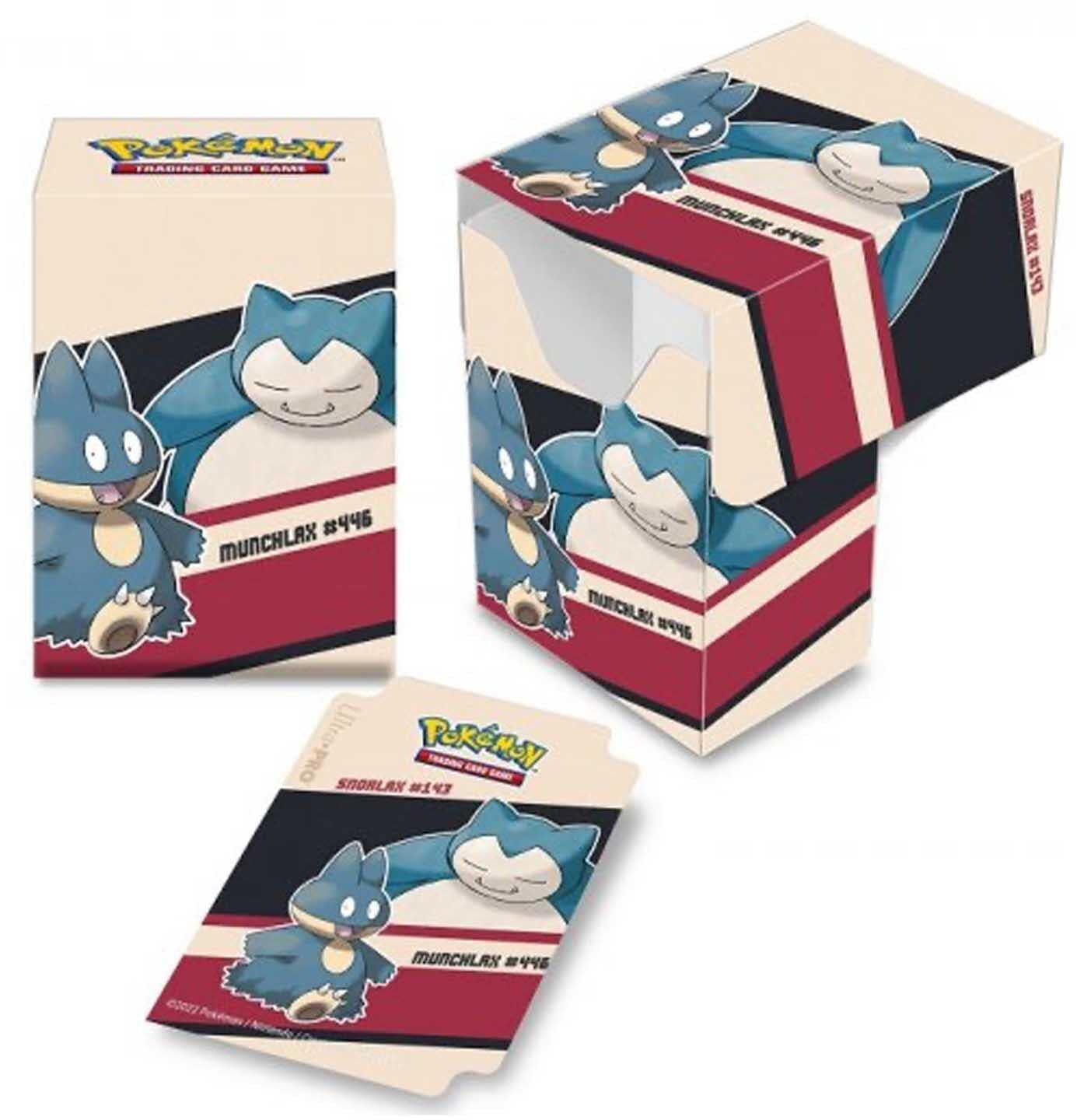 pokemon-snorlax-munchlax-ultra-pro-deck-box Pokémon Snorlax & Munchlax - Ultra PRO Deck Box