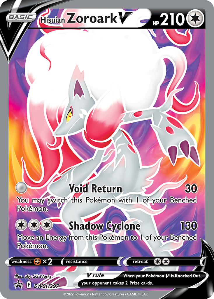 Hisuian Zoroark V - SWSH297/306 - EN