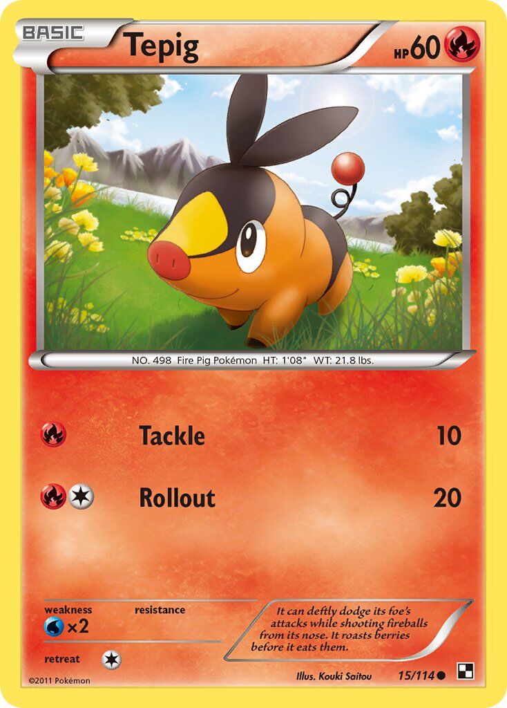 Tepig - 15/115 - EN Tepig - 15/115 - EN