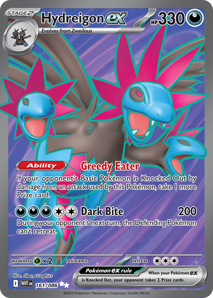 Hydreigon ex - 161/086 - EN Hydreigon ex - 161/086 - EN