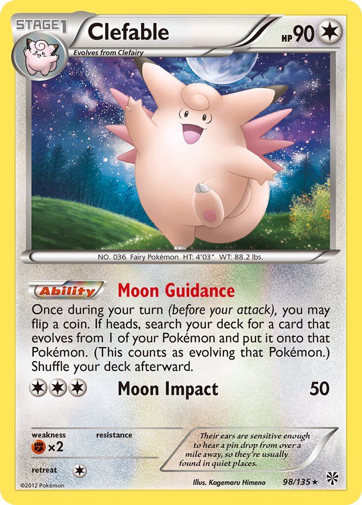 Clefable - 98/135 - EN Clefable - 98/135 - EN