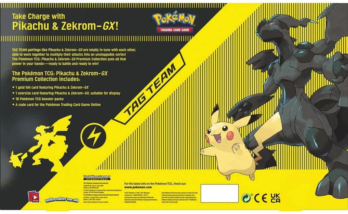 Pokémon Pikachu & Zekrom-GX Premium Collection Box - EN