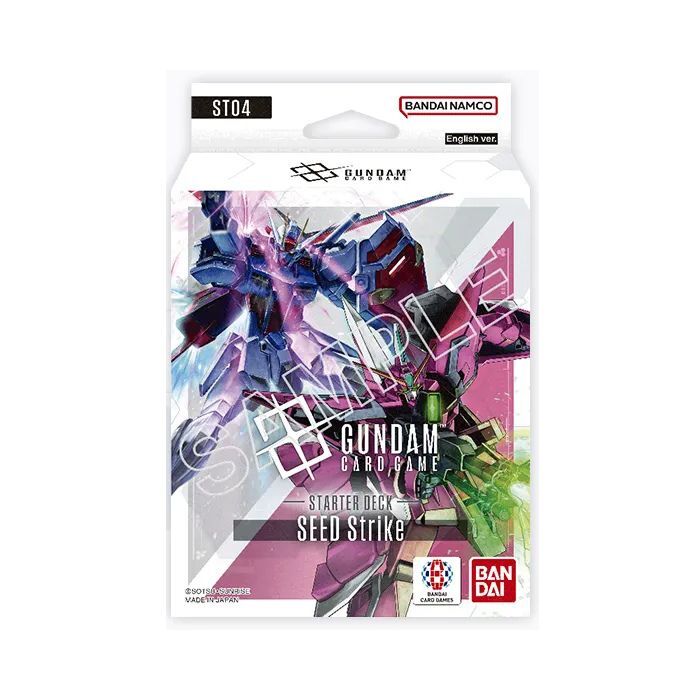 SEED Strike Starter Deck ST04 - Gundam Card Game - EN SEED Strike Starter Deck ST04 - Gundam Card Game - EN