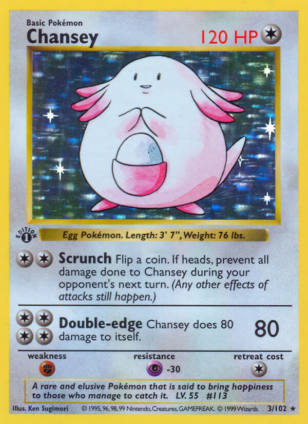Chansey - 3/102 - EN Chansey - 3/102 - EN