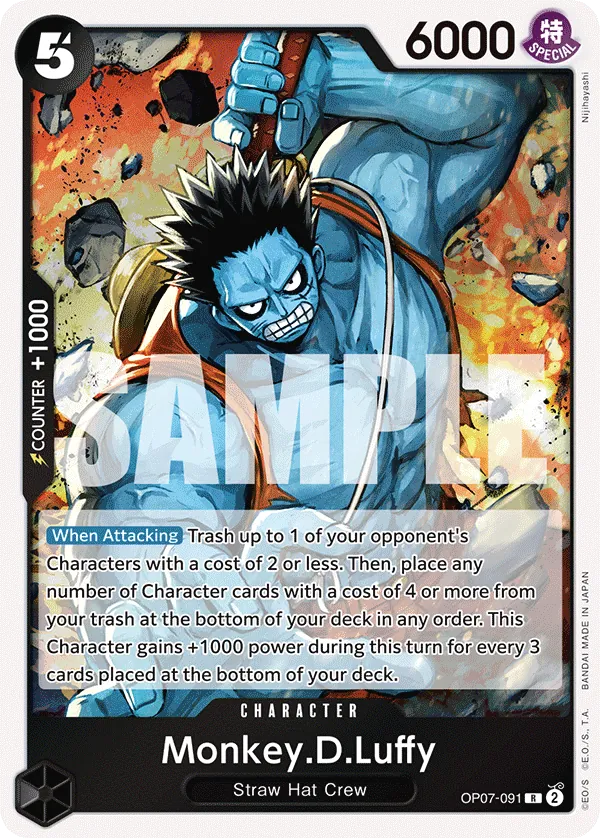 Monkey.D.Luffy - OP07-091 Monkey.D.Luffy - OP07-091