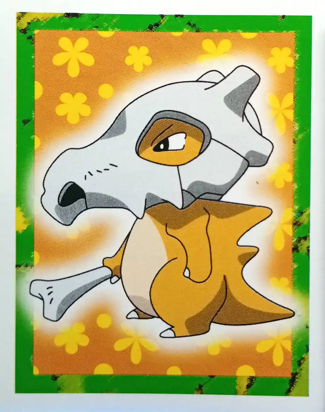 Cubone - 104 - Merlin Sticker Series 1