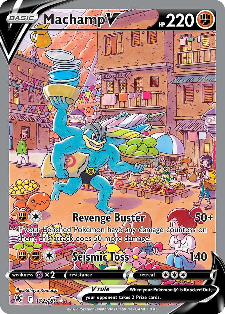 Machamp V - 172/189 - EN