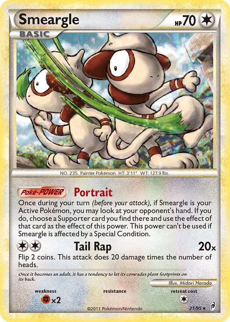 Smeargle - 21/95 - EN Smeargle - 21/95 - EN