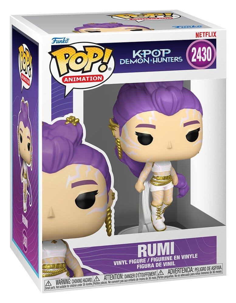 KPop Demon Hunters POP! Animation Vinyl Figuren Rumi (Glow) 9 cm