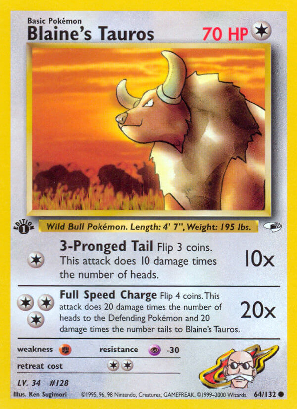 Blaine’s Tauros - 64/132 - EN