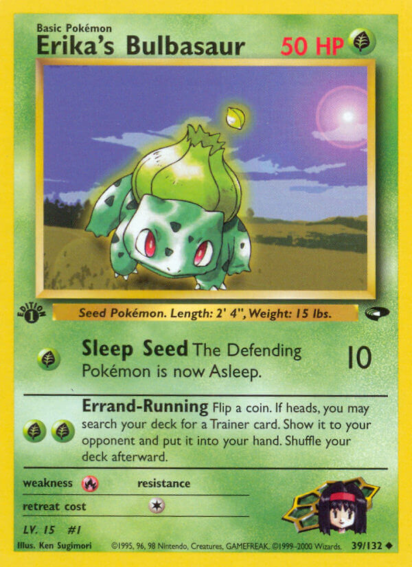 Erika’s Bulbasaur - 39/132 - EN Erika’s Bulbasaur - 39/132 - EN