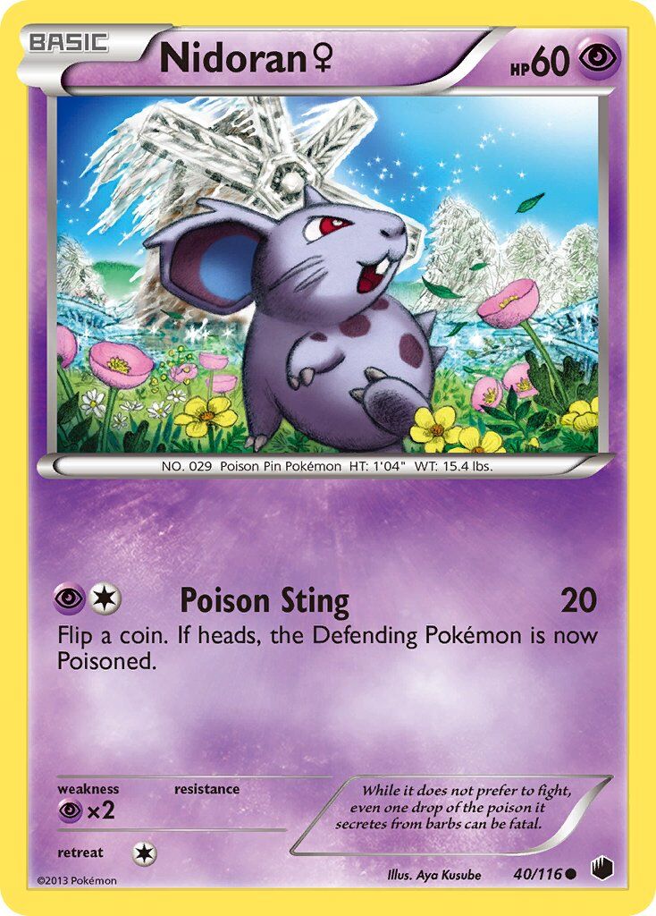 Nidoran Female - 40/116 - EN