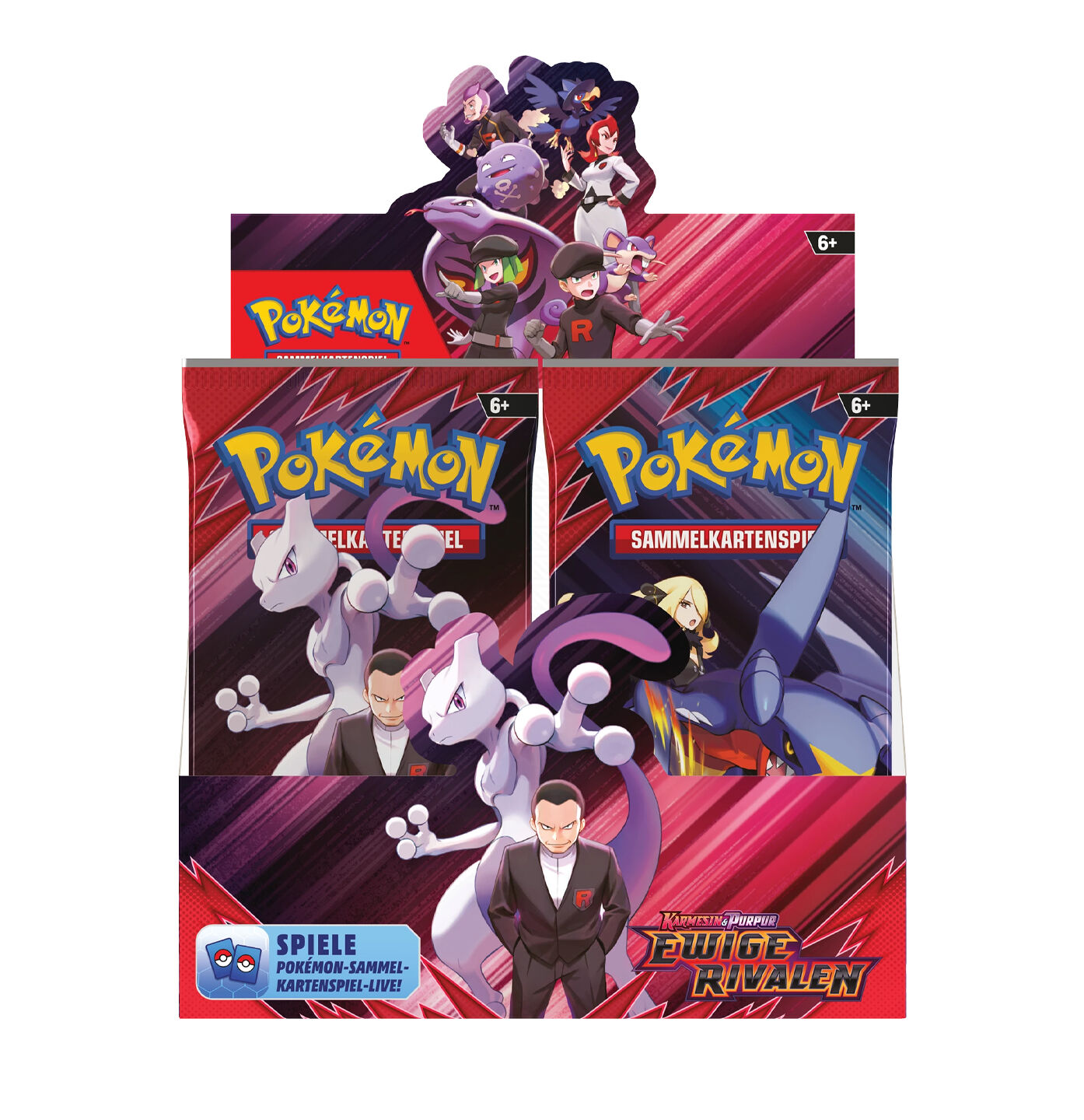 Pokémon TCG: Karmesin & Purpur KP10 - Ewige Rivalen Booster Display Box (36) - DE