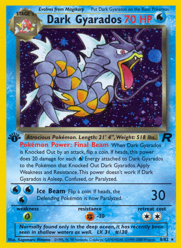 Dark Gyarados - 8/82 - EN Dark Gyarados - 8/82 - EN