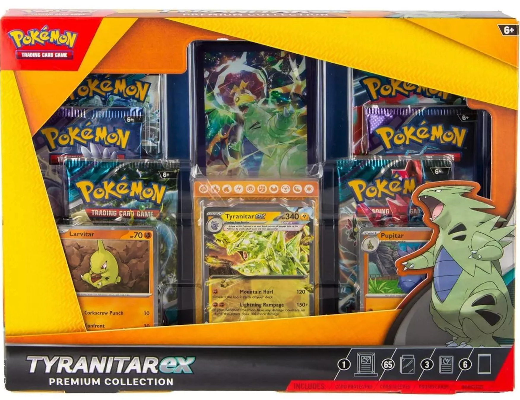 Pokémon TCG: Tyranitar ex Premium Collection Box - EN Pokémon TCG: Tyranitar ex Premium Collection Box - EN