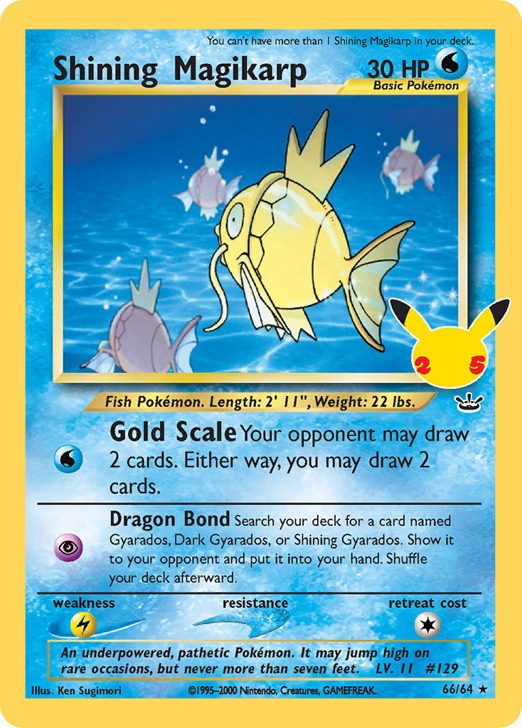 Shining Magikarp - 66/64 - EN Shining Magikarp - 66/64 - EN