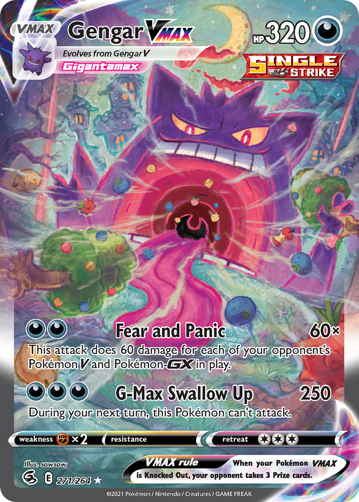 Gengar VMAX - 271/264 - EN