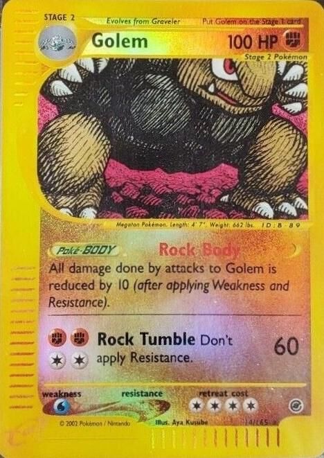 Golem - 14/165 - Reverse Holo - EN