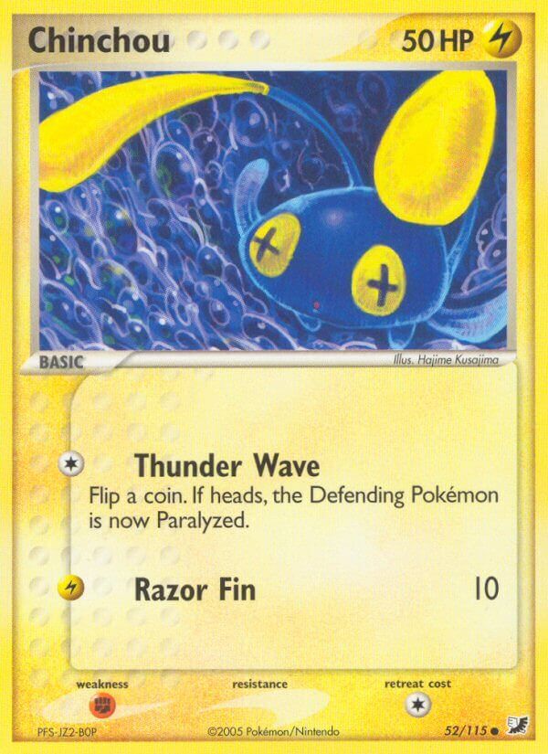Chinchou - 52/115 - EN Chinchou - 52/115 - EN
