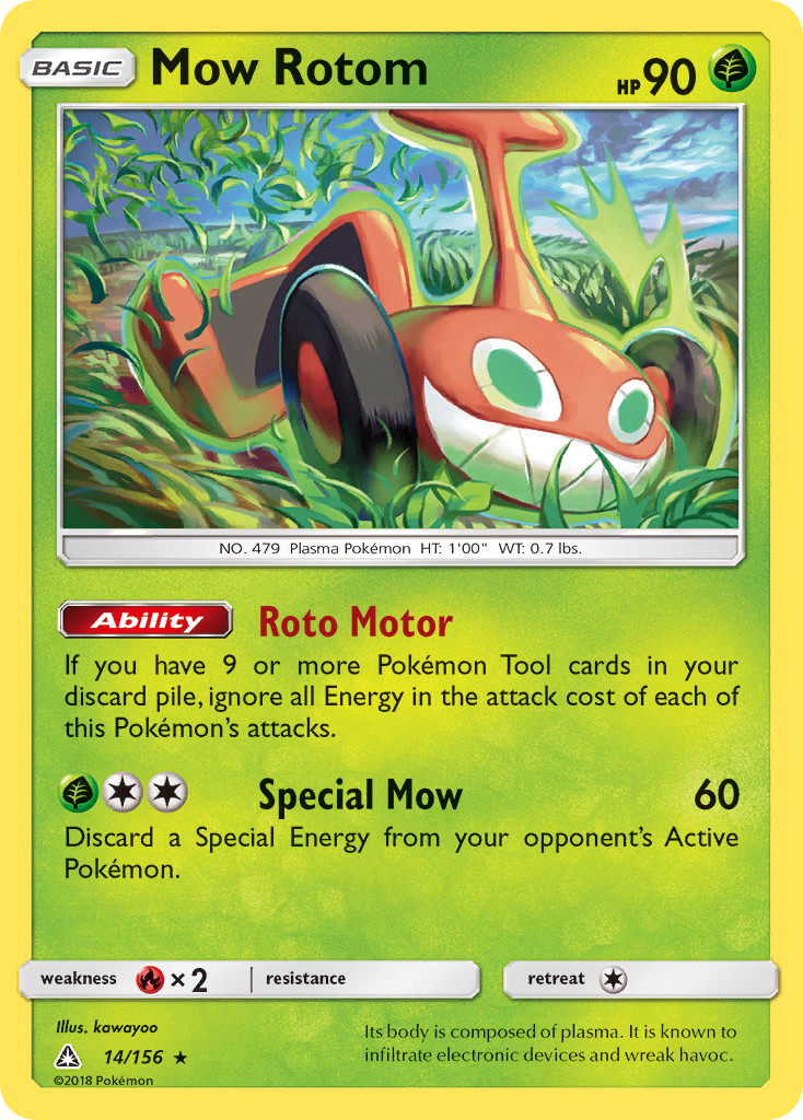 Mow Rotom - 14/156 - EN Mow Rotom - 14/156 - EN