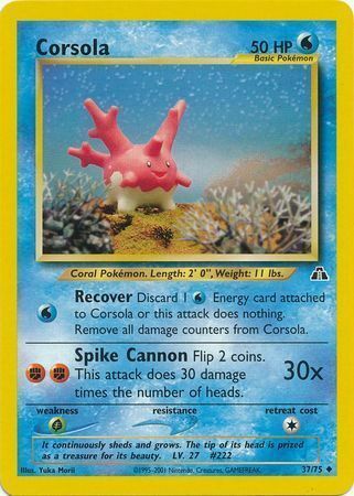 Corsola - 37/75 - Unlimited - EN