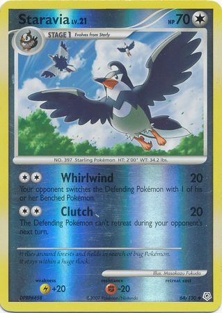 Staravia - 64/130 - Reverse Holo - EN Staravia - 64/130 - Reverse Holo - EN