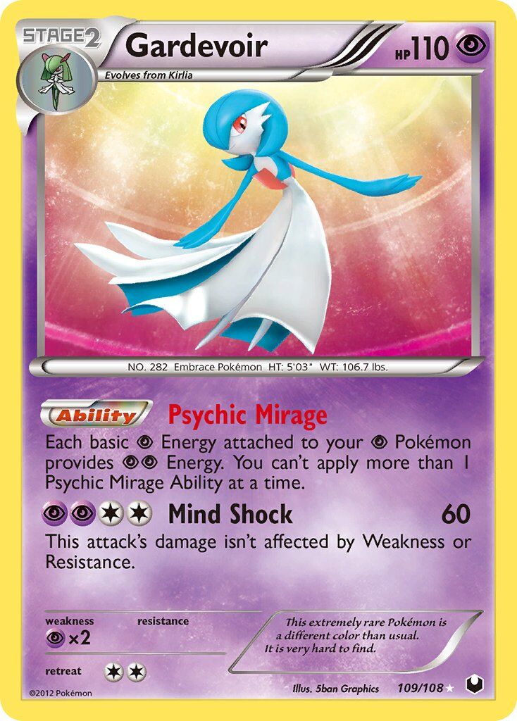 Gardevoir - 109/108 - EN Gardevoir - 109/108 - EN