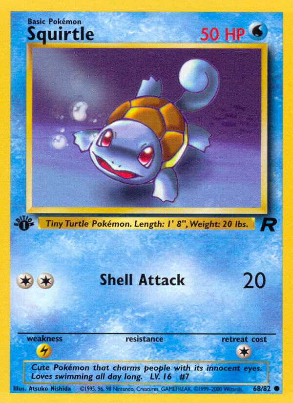 Squirtle - 68/82 - EN