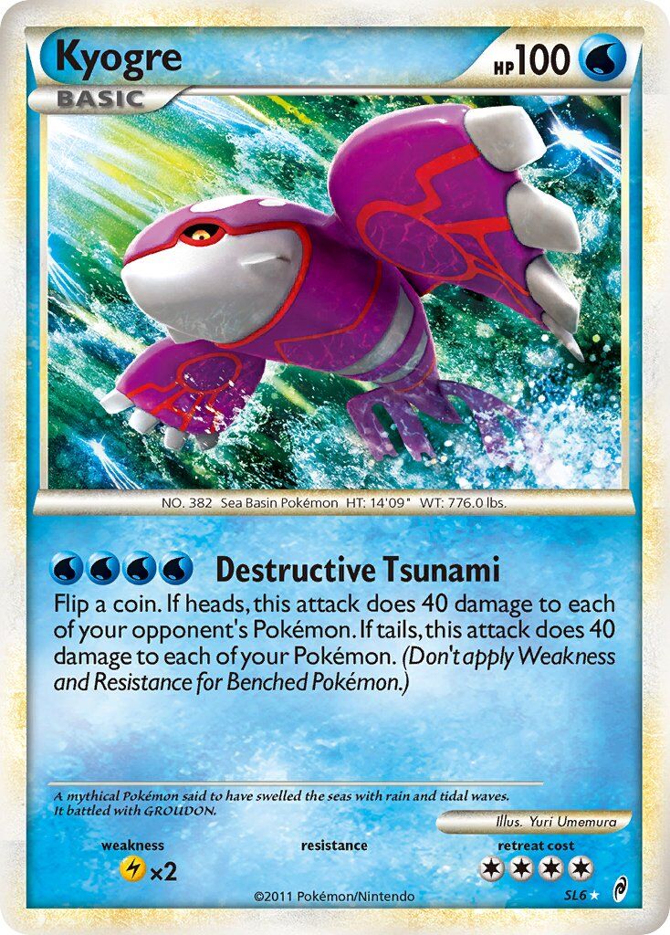 Kyogre - SL6/95 - EN Kyogre - SL6/95 - EN