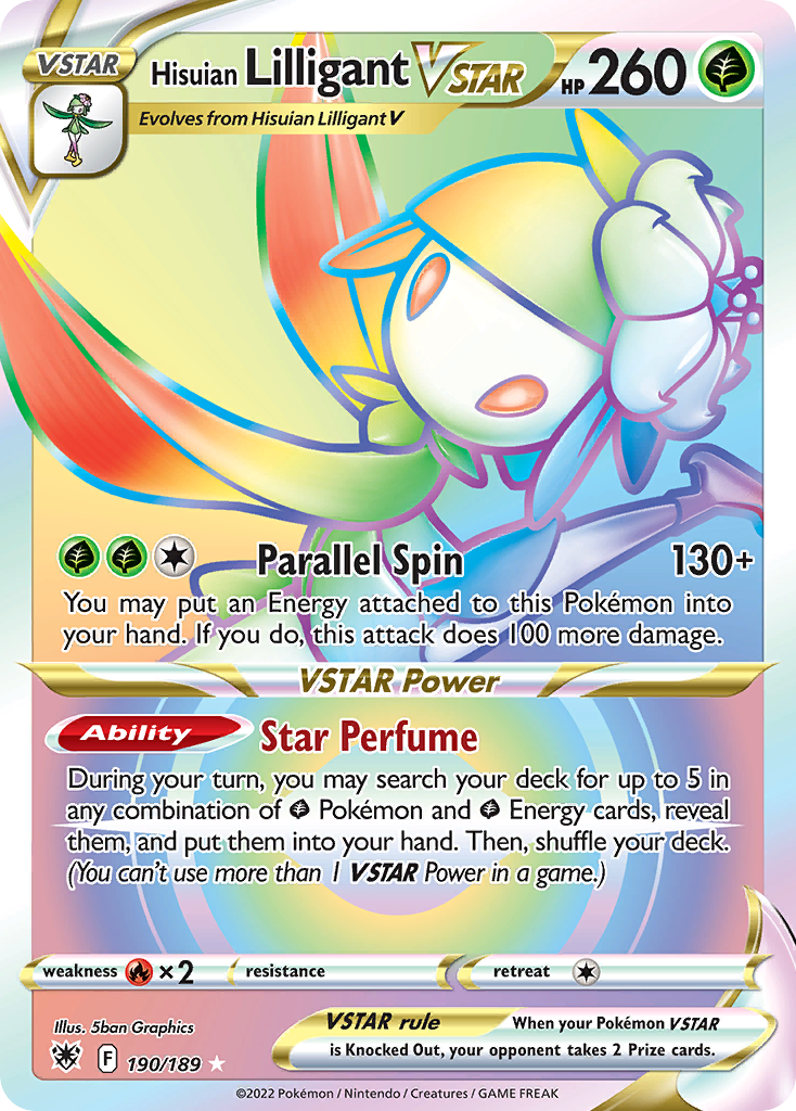 Hisuian Lilligant VSTAR - 190/189 - EN