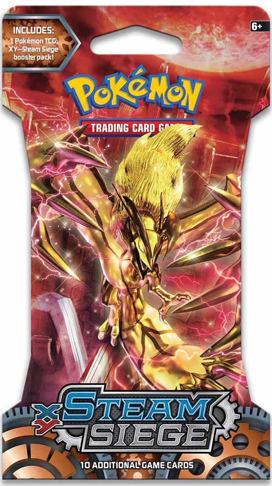 Pokémon XY Steam Siege Sleeved Booster - EN