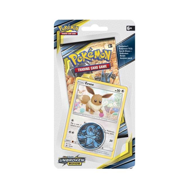 Unbroken Bonds Eevee Checklane Blister - EN