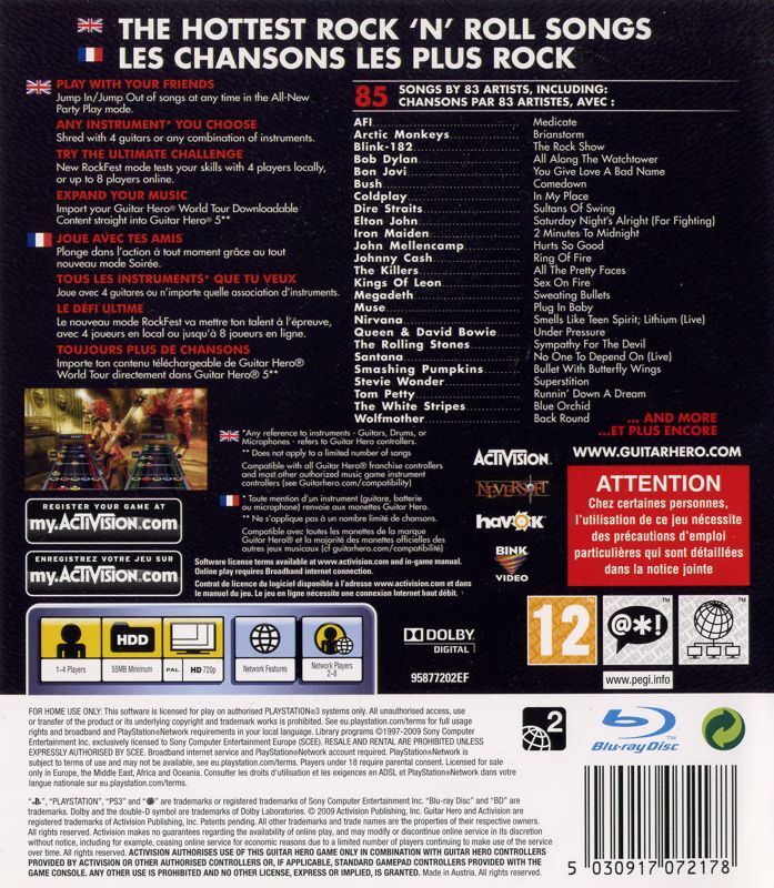 Guitar Hero 5 - PS3