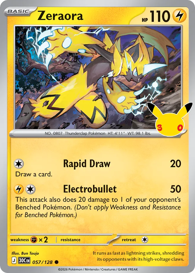 Zeraora - 057/128 - EN