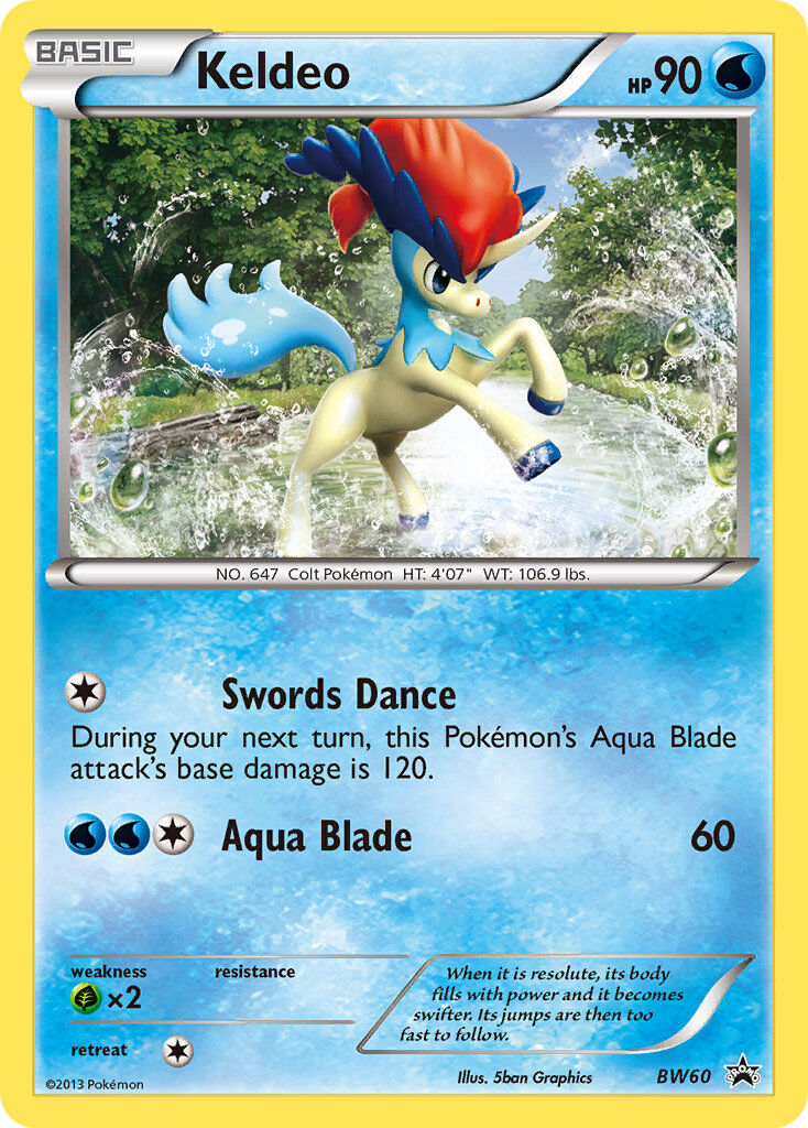 Keldeo - BW60/BW60 - EN