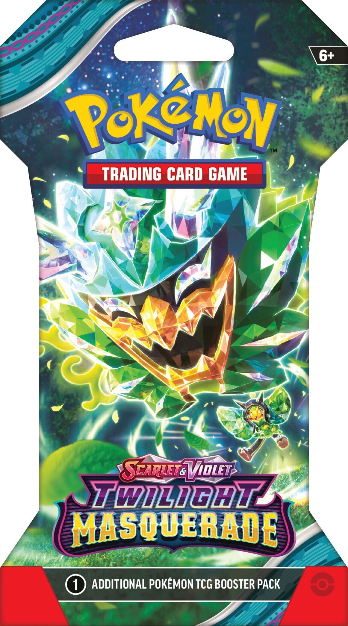 Pokémon TCG: Scarlet & Violet Twilight Masquerade Sleeved Booster Pack (10 Cards) - EN