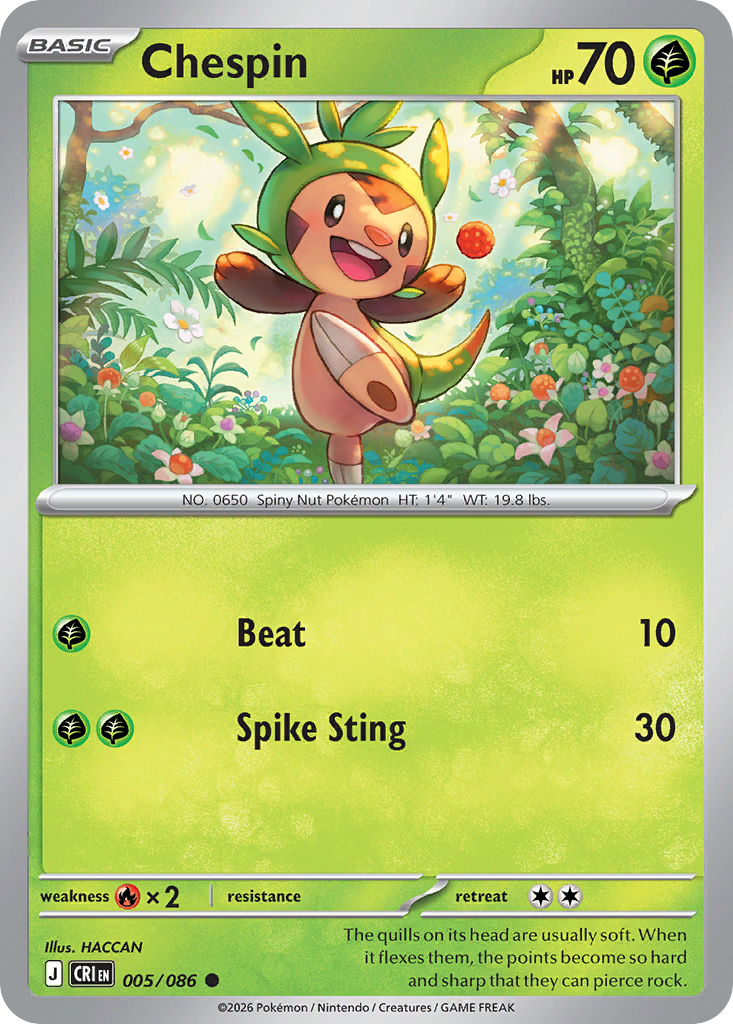 Chespin - 005/086 - EN Chespin - 005/086 - EN