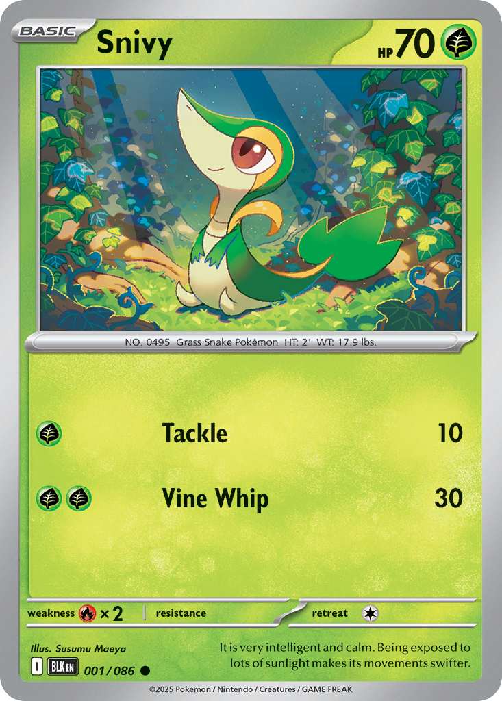 Snivy - 001/086 - EN