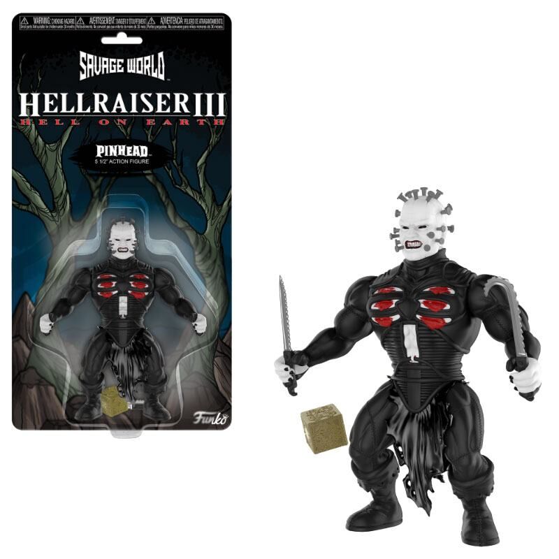 Hellraiser Savage World Actionfigur Pinhead 10 cm