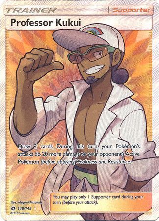 Professor Kukui 148/149 - Pokémon TCG