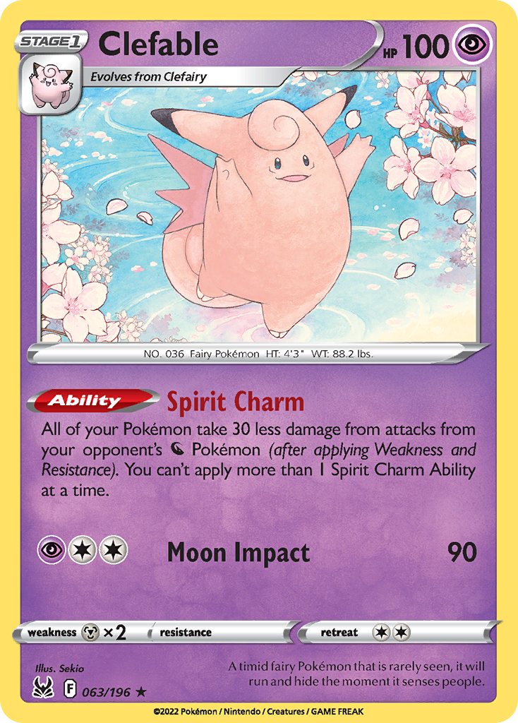 Clefable - 063/217 - EN Clefable - 063/217 - EN