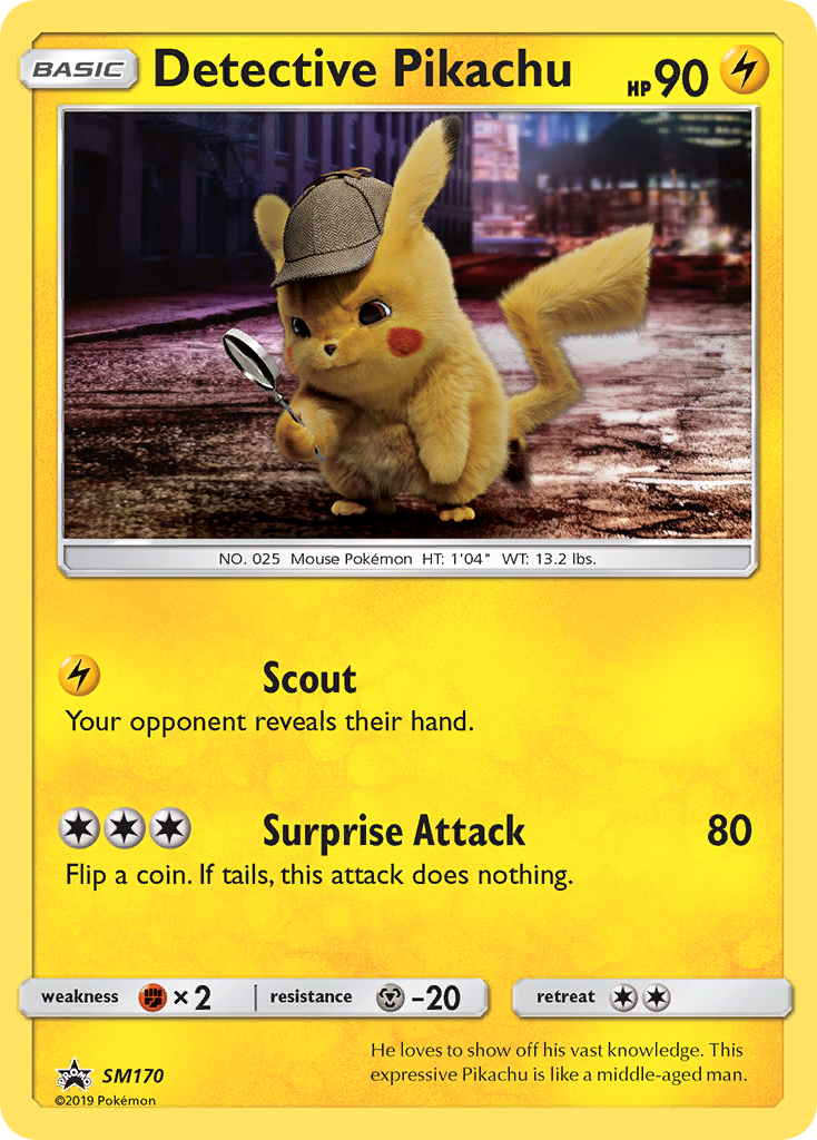 Detective Pikachu - SM170/SM170 - EN