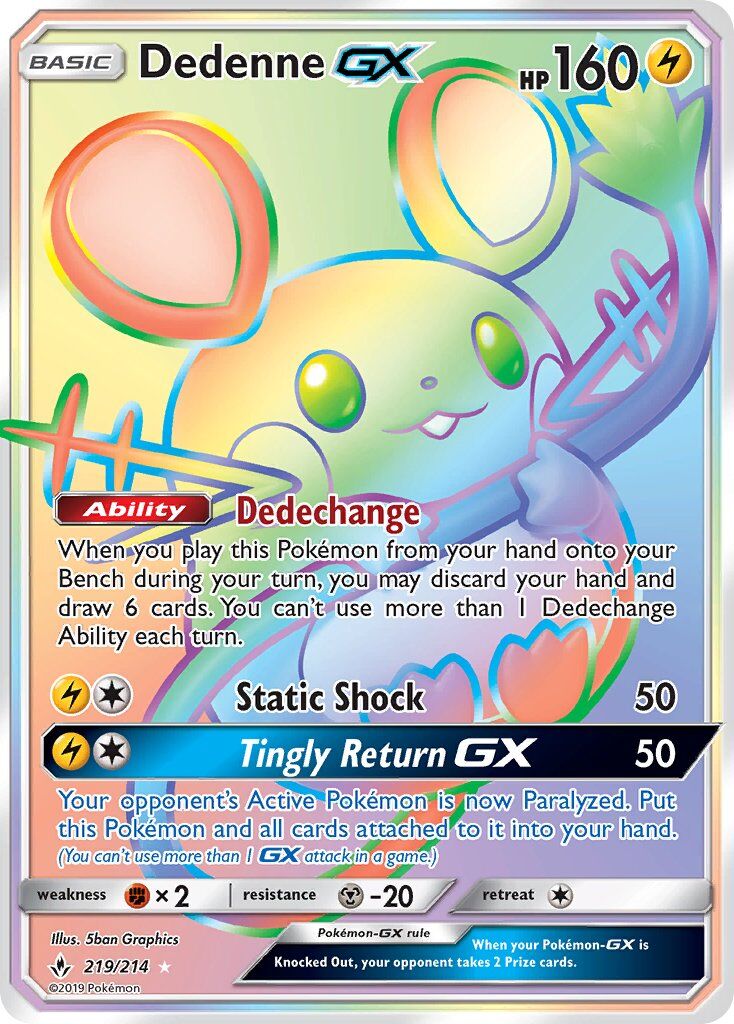 Dedenne-GX - 219/214 - EN Dedenne-GX - 219/214 - EN