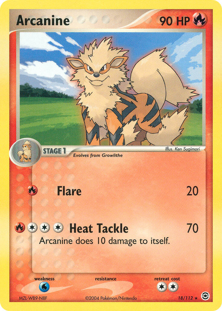 Arcanine - 18/112 - EN Arcanine - 18/112 - EN