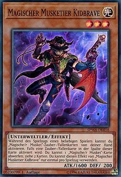 Magischer Musketier Kidbrave - Yu-Gi-Oh!