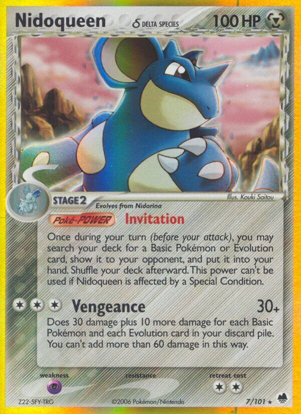 Nidoqueen - 7/101 - EN Nidoqueen - 7/101 - EN